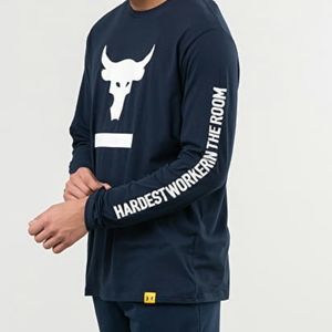 Men Under Armour Project Rock Hardest Worker Tee